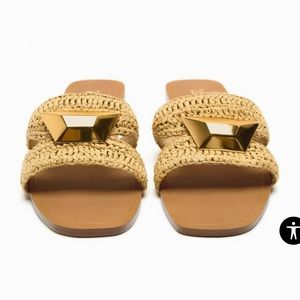 Metal Embellished Sandals